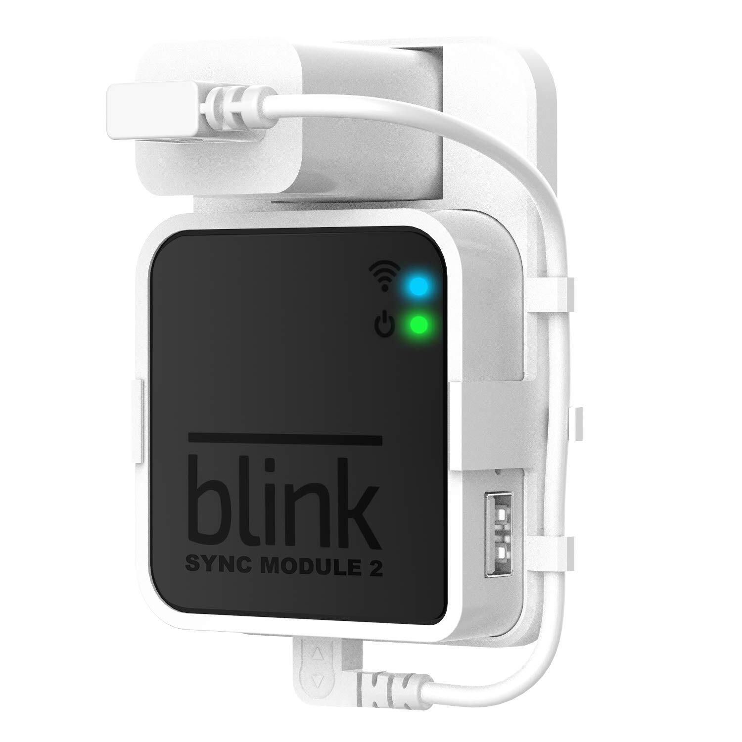 Outlet Wall Mount For Blink Sync Module 2 Mount Bracket Holder For Bink Ourdoor