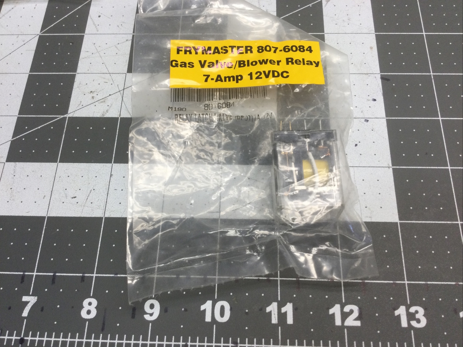 Frymaster HC2-H-DC12V-F Relay DPDT, 7A, 12V (1ii13)