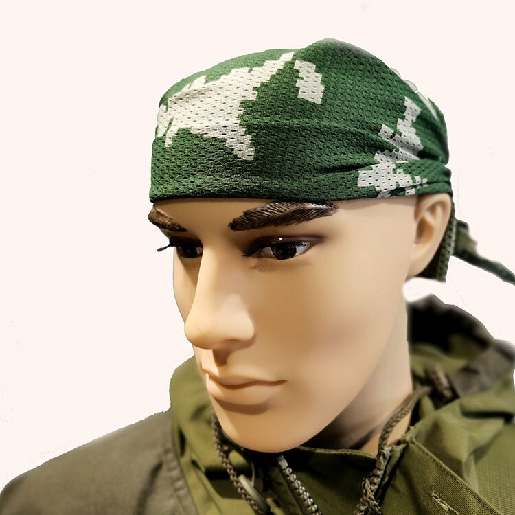 Russian Army Fan Tactical Bandana Triangle Scarf BARS Magic Camouflage Mask