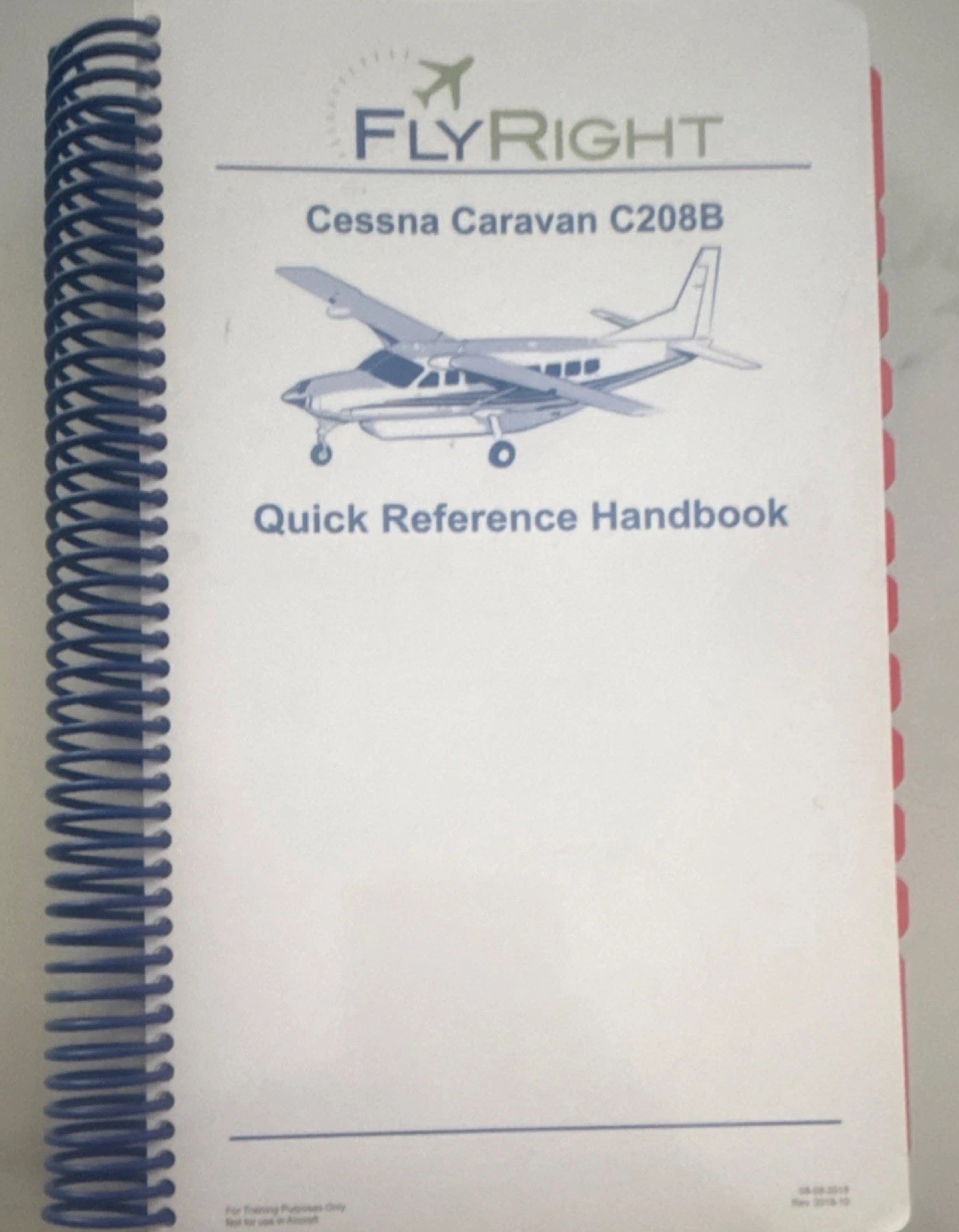 Cessna Caravan C208B Quick Reference Handbook Based On Chapter 3 And 4 Of POH.
