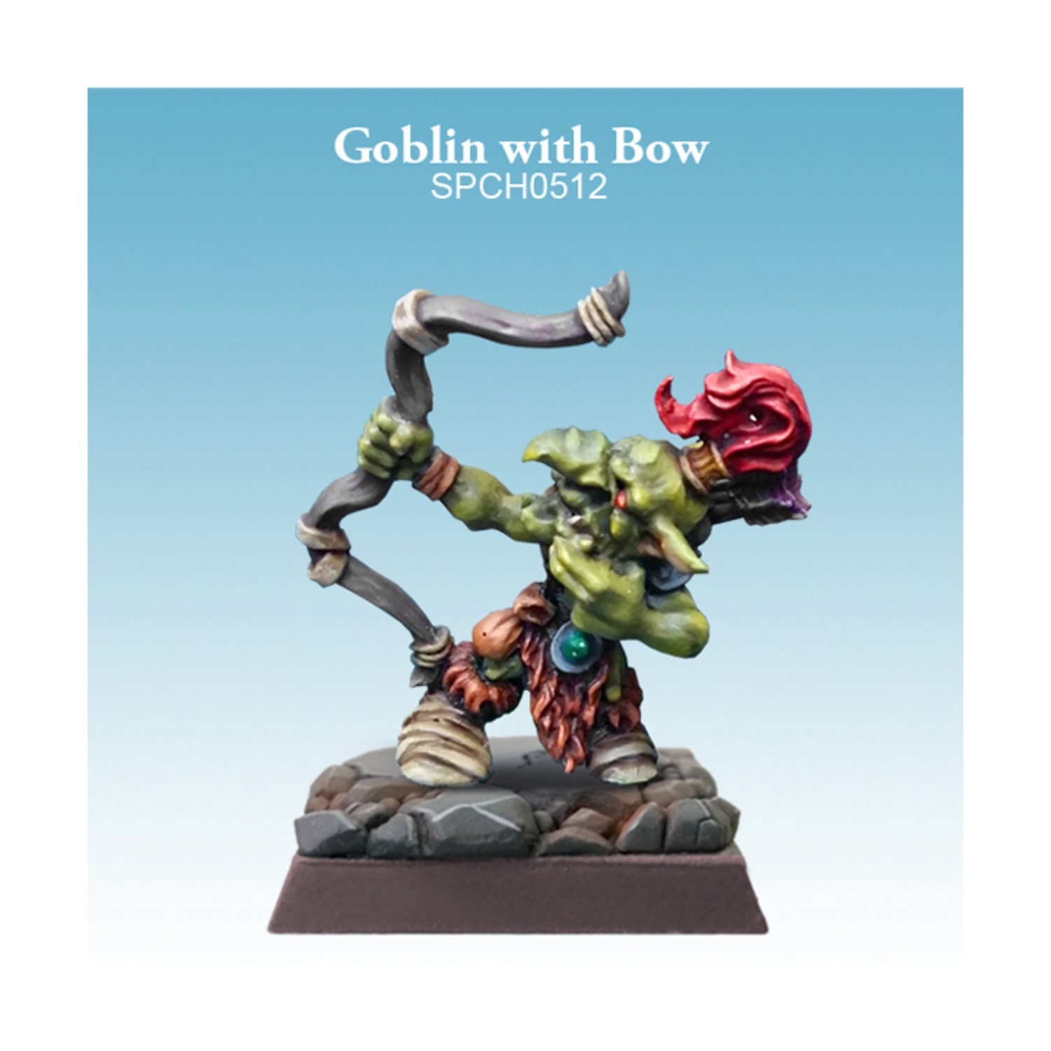 Spellcrow Umbra Turris Monster 28mm Goblin w/Bow Pack New