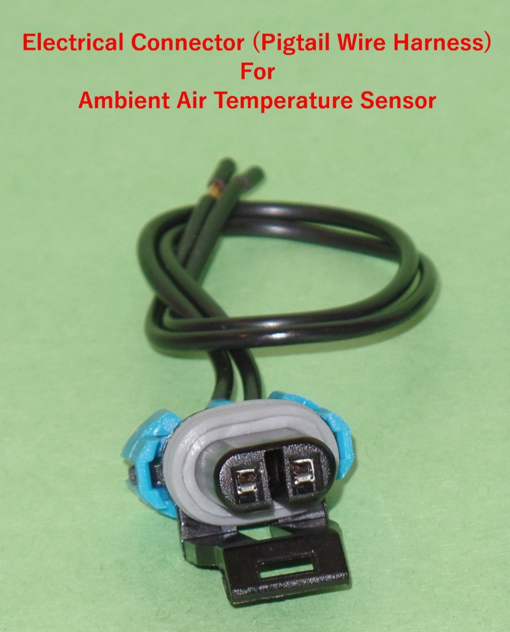 2 Wires Electrical Connector of Ambient Air Temperature Sensor AX67 Fits: GM