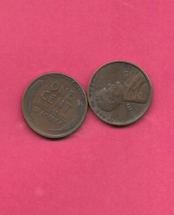 US LINCOLN WHEAT CENT 1919 S FINE-NICE OLD VINTAGE ANTIQUE PENNY COIN