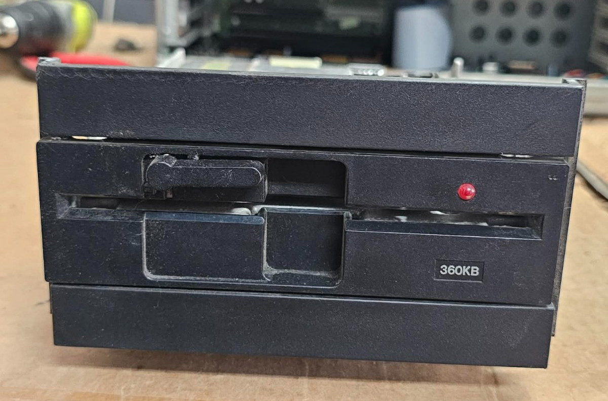 NOS Vintage Retro DOS 360KB Panasonic JU-455-6 Floppy Drive 5.25" From Wang PC