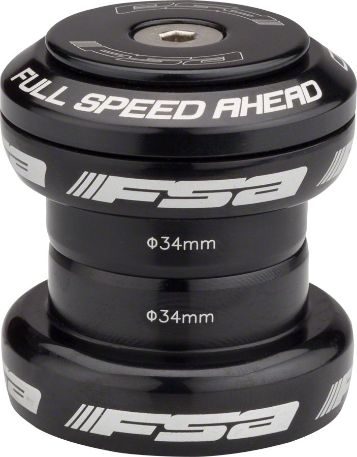 FSA Orbit Xtreme Pro Headset 1-1/8" Black Forged And CNC Machined 7075 Aluminum