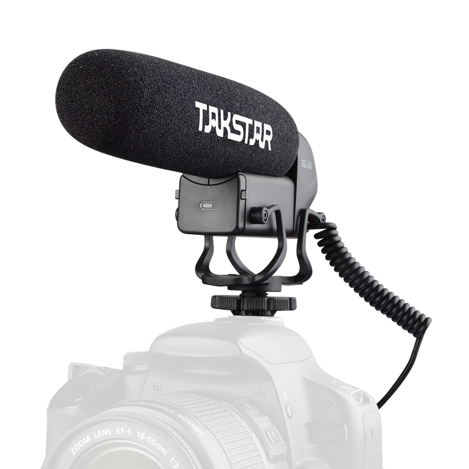 TAKSTAR SGC- Interview Microphone for Nikon Canon Camera/DV Camcorder DSLR