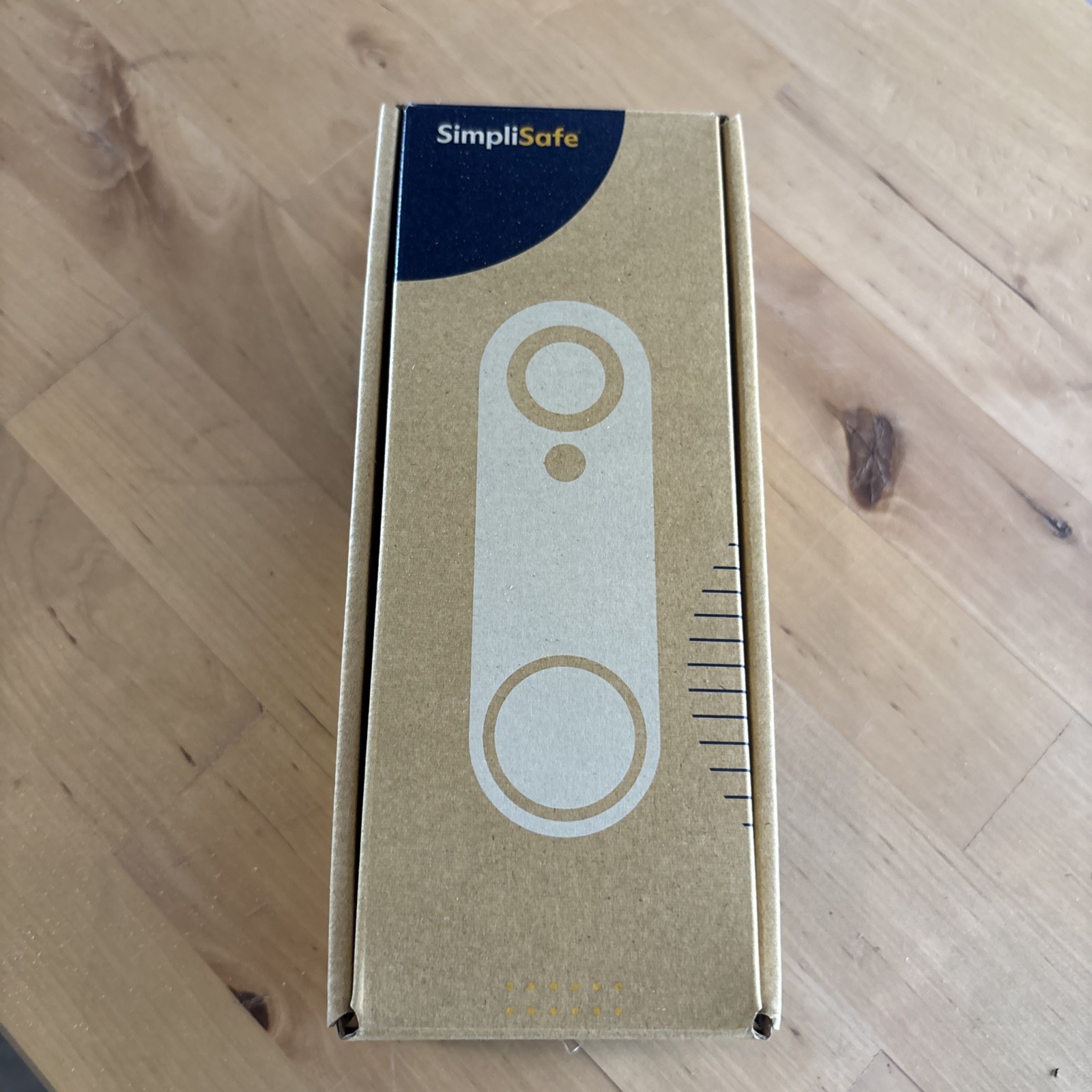 SimpliSafe Video Doorbell Camera Smart Home Security Wi-Fi Wired Camera White