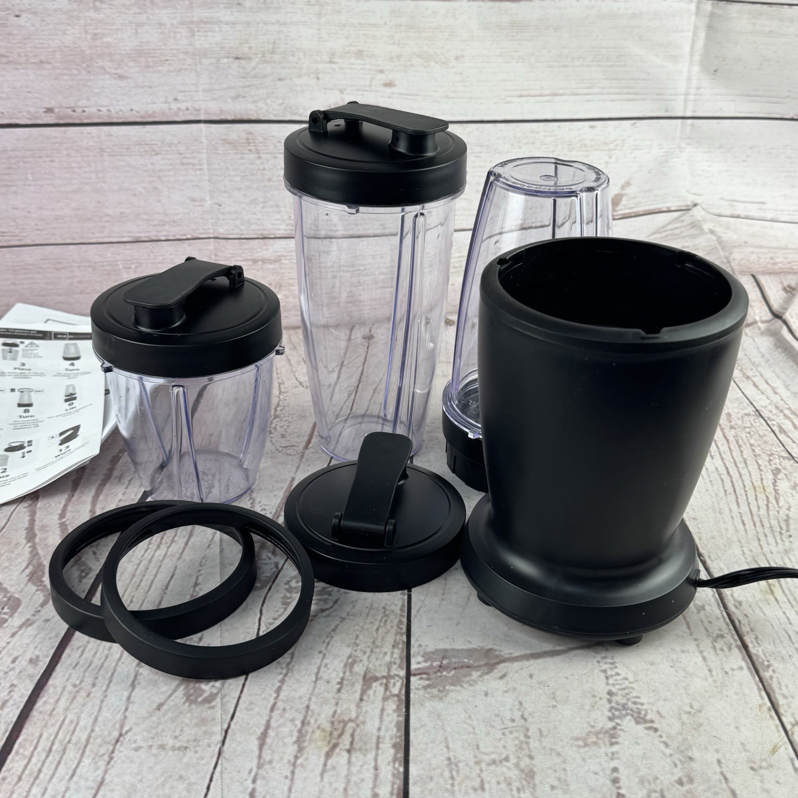 Mainstays Blender Set Plus 2 Quart Slow Cooker Kitchen Bundle Black