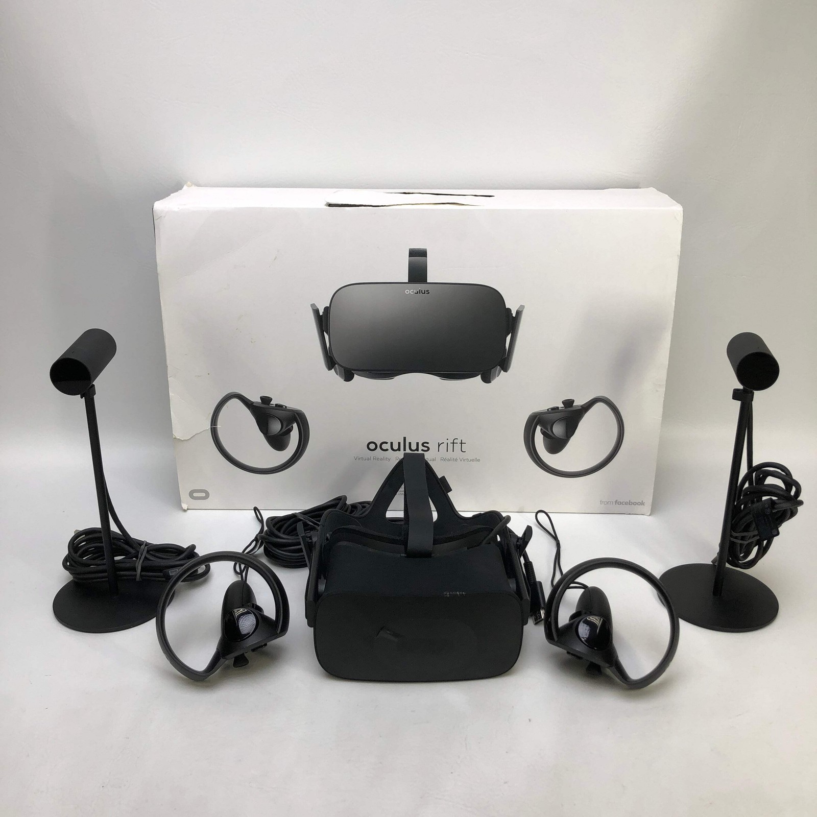 Oculus Rift CV1 VR Virtual Reality Headset System Black