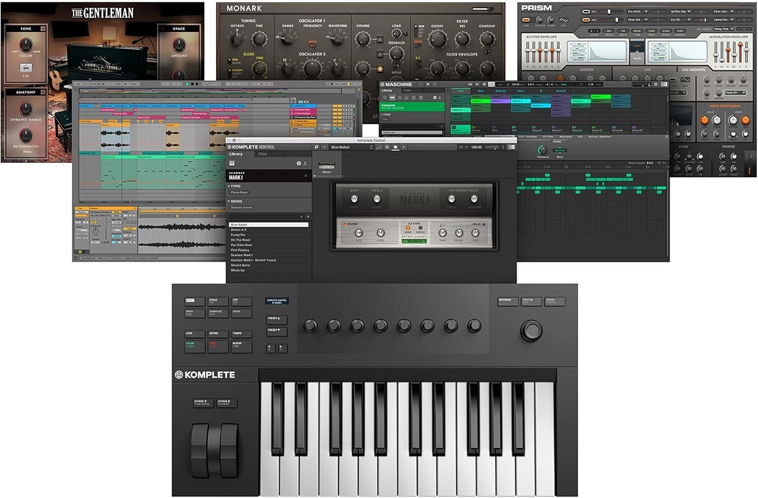 Native Instruments Komplete Kontrol A49 Smart Keyboard Controller