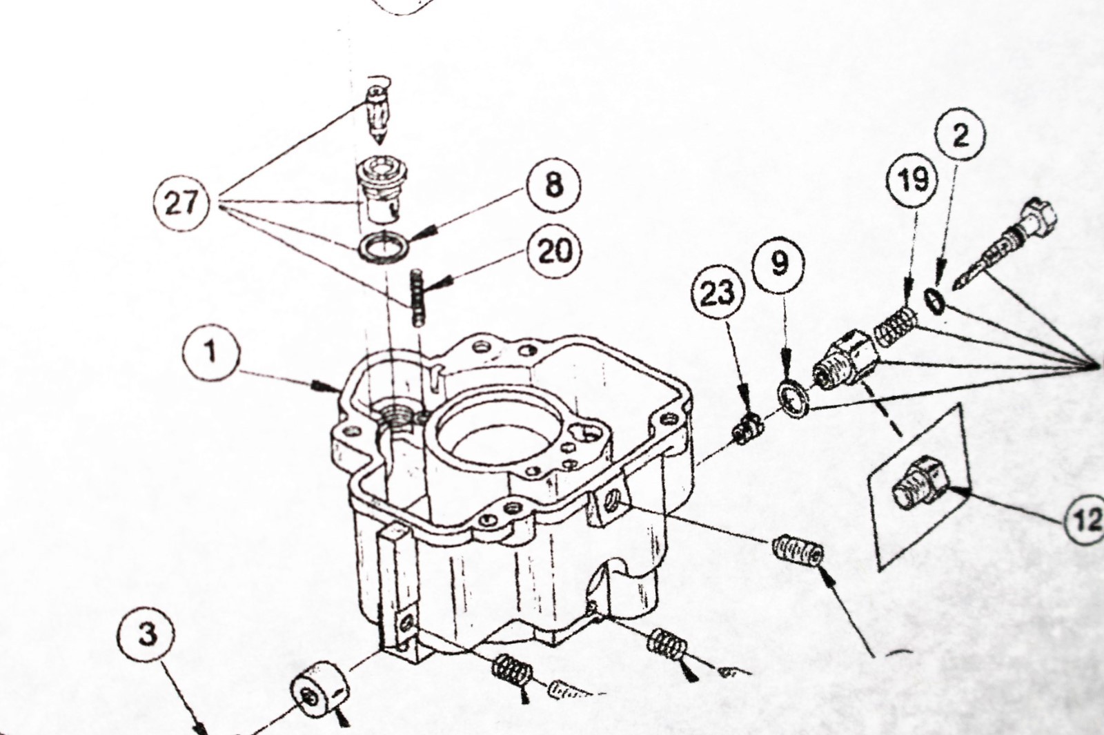 GENUINE WALBRO Carburetor Kit fits LUA-9 LUA9 fits Onan 146-0271D engine D82