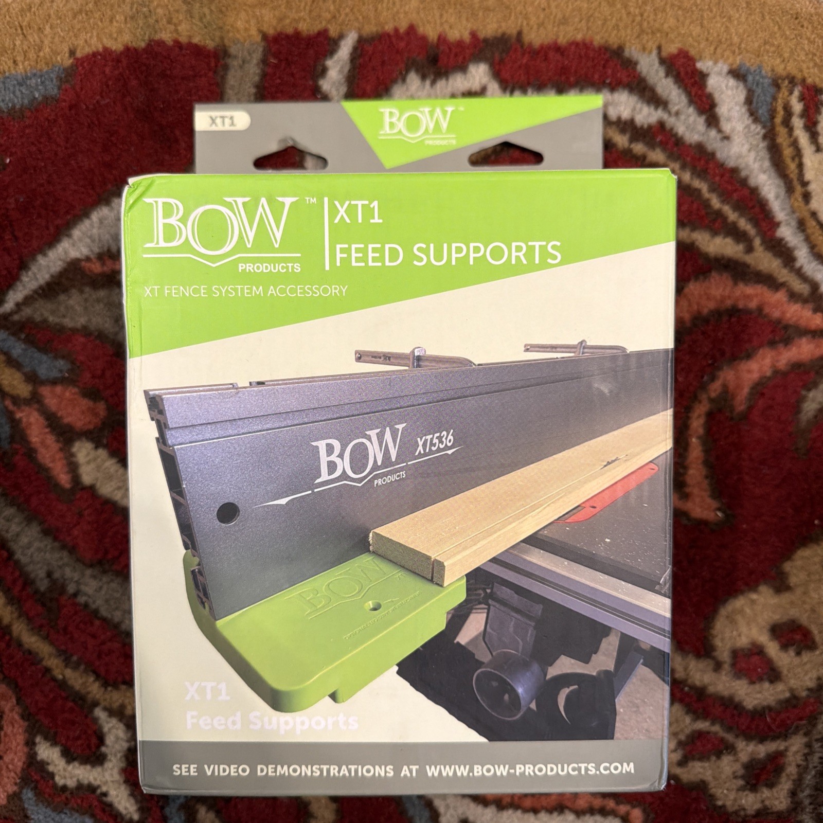 BOW Products XT1 Feed Supports - for Use Exclusively with XT XTENDER Green