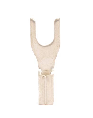 16-14 AWG Non-Insulated #10 Spade Terminal - Butted Seam (100/Pkg.)