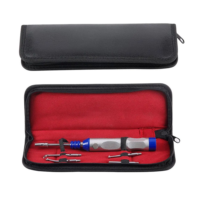 Dental Automatic Crown Remover Kit Adjustable 4pc Shifts Crown Teeth Restoration