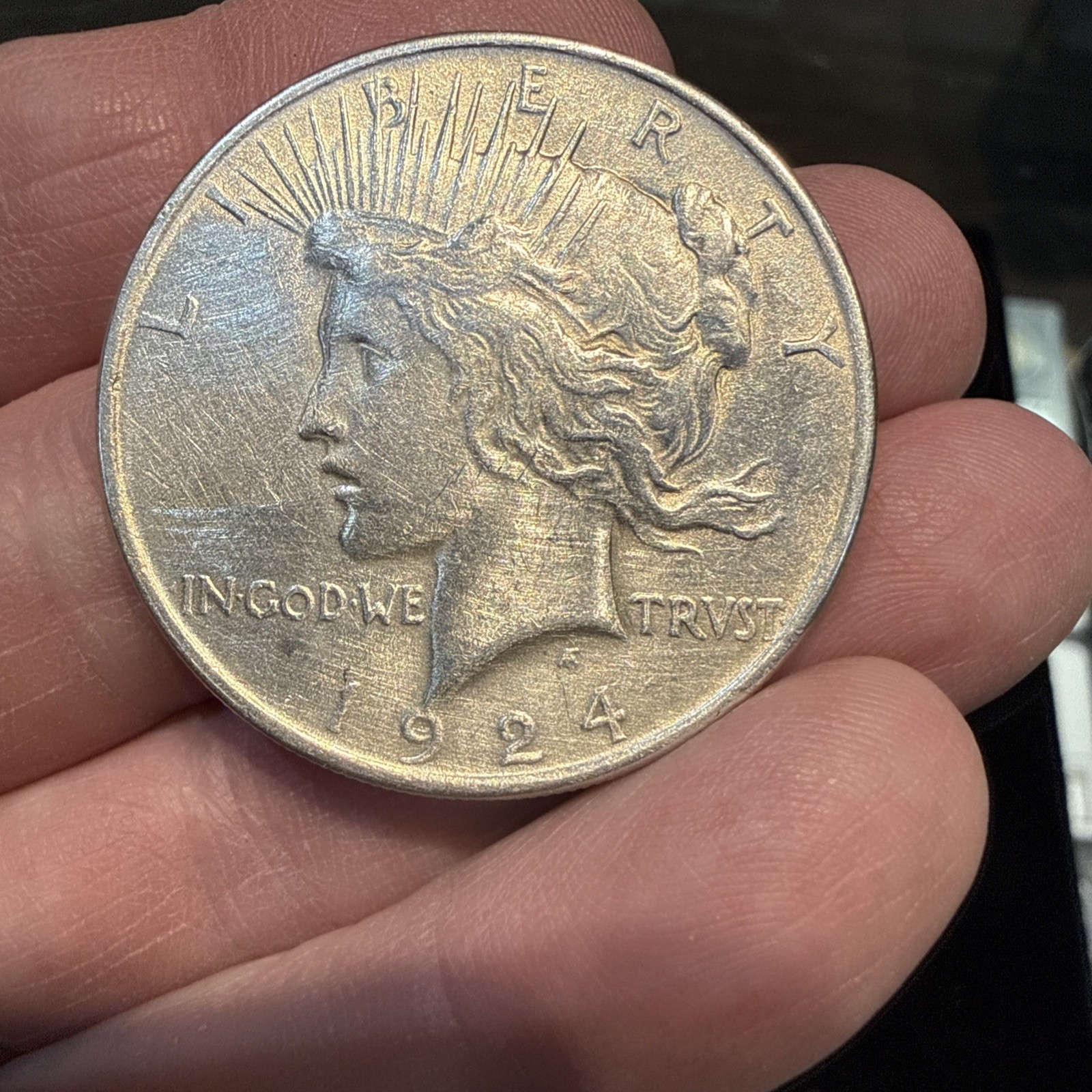 Lot Of 5 Peace Dollars