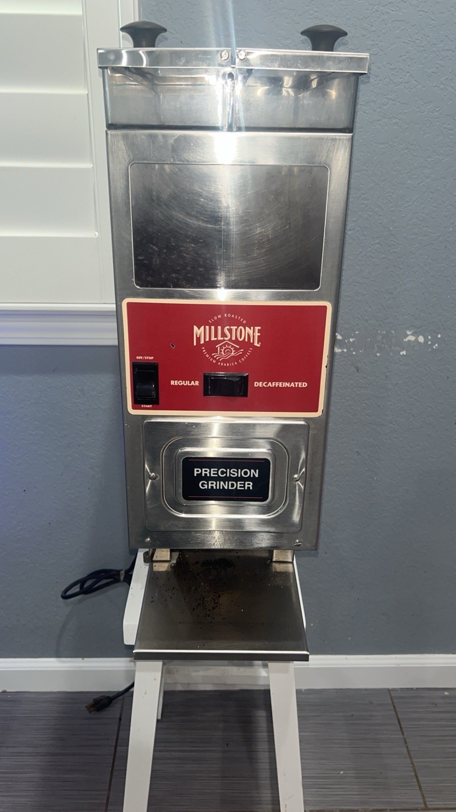 Commercial Precision Coffee Grinder Model Regular And Decaffeinated