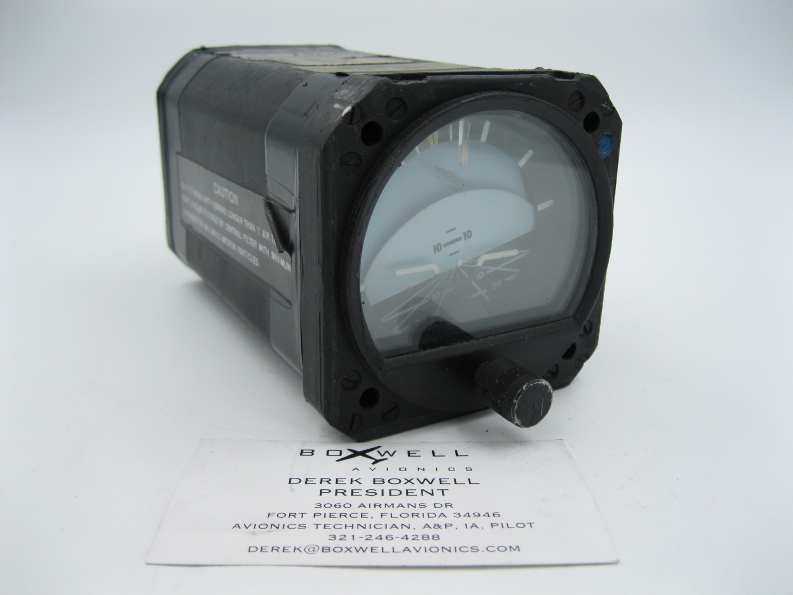 AIM Attitude Indicator 504-0001-902