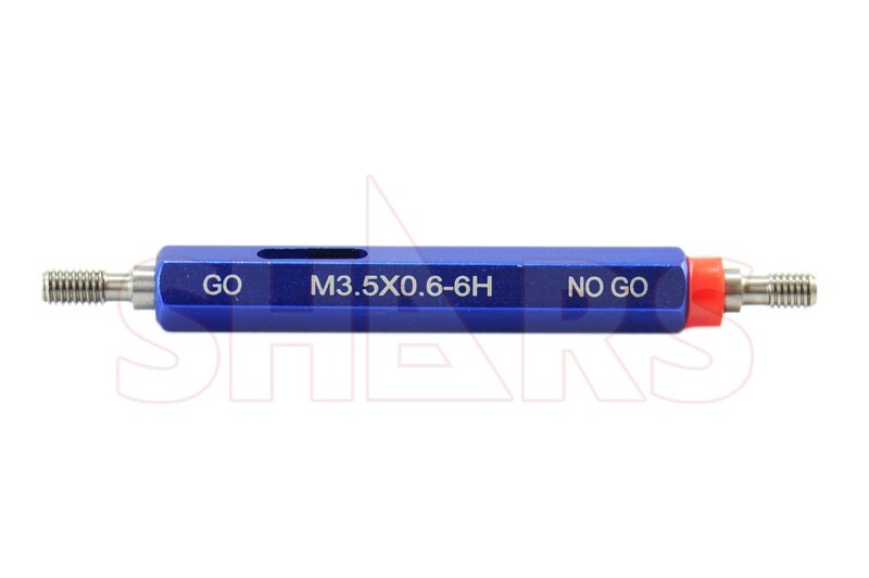 M3.5 x 0.60 Double End Thread Plug Gage Go/No Go ANSI/ASME B1.16M ![