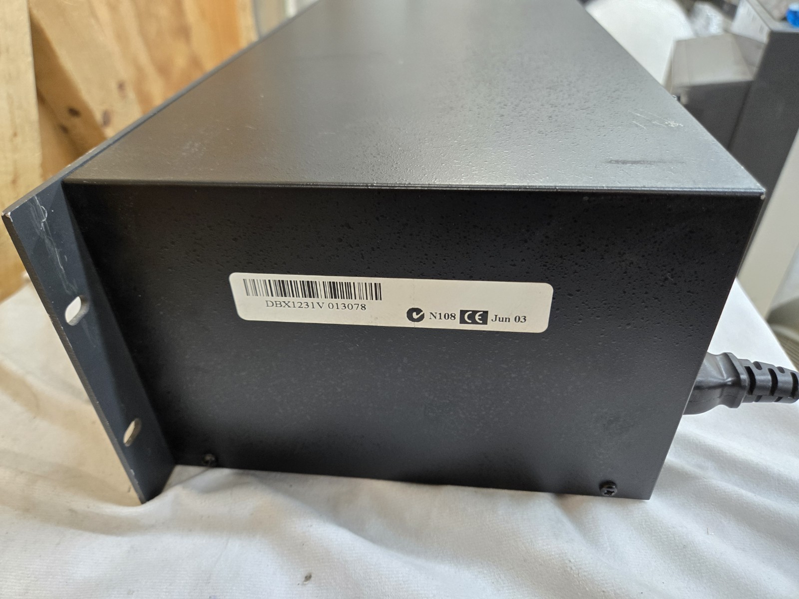 dbx 1231 Stereo Dual 31 Band Graphic EQ Equalizer - Tested & Working - ONE