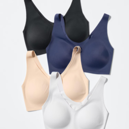 UNIQLO Wireless Bra Ultra Relax AIRism XS-3XL 4Color WOMEN Japan