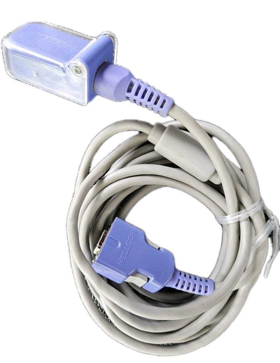 Nellcor NELDOC-10-R Spo2 Adapter Cable Compatible 10ft