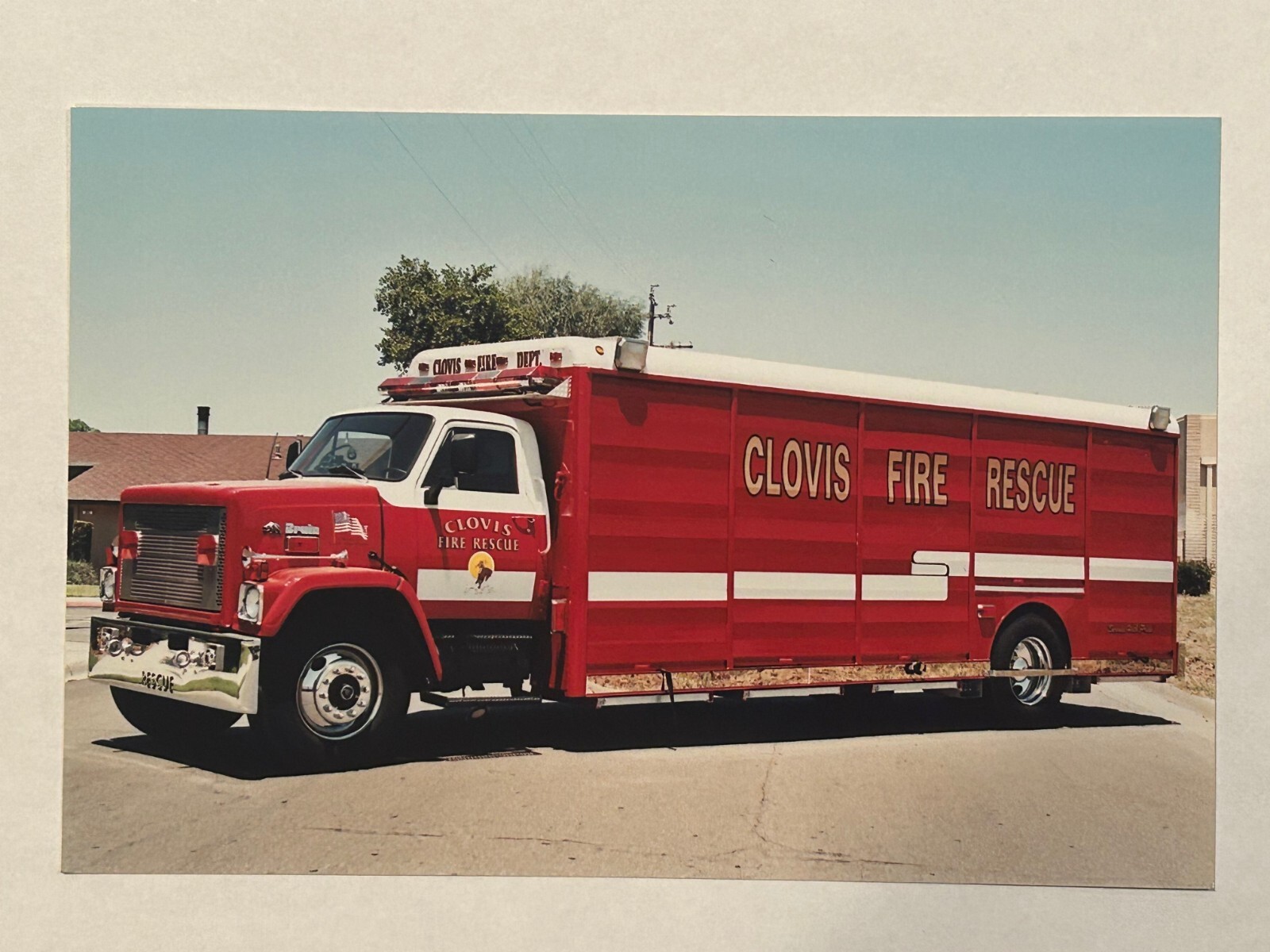 Clovis CA Chevrolet Bruin Rescue Fire Apparatus Photo A46