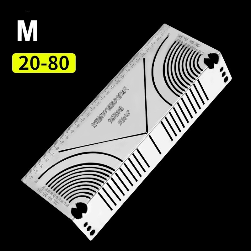 Precisionflex Angle Arc Marking Tool Stainless Steel Arc Scriber Line Drawing US