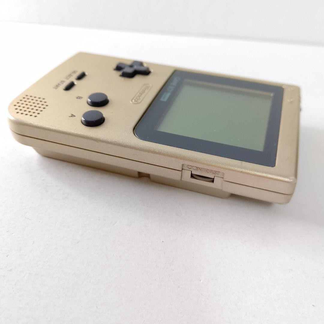 Nintendo Game Boy Pocket Gold Handheld Console Original Authentic Vintage