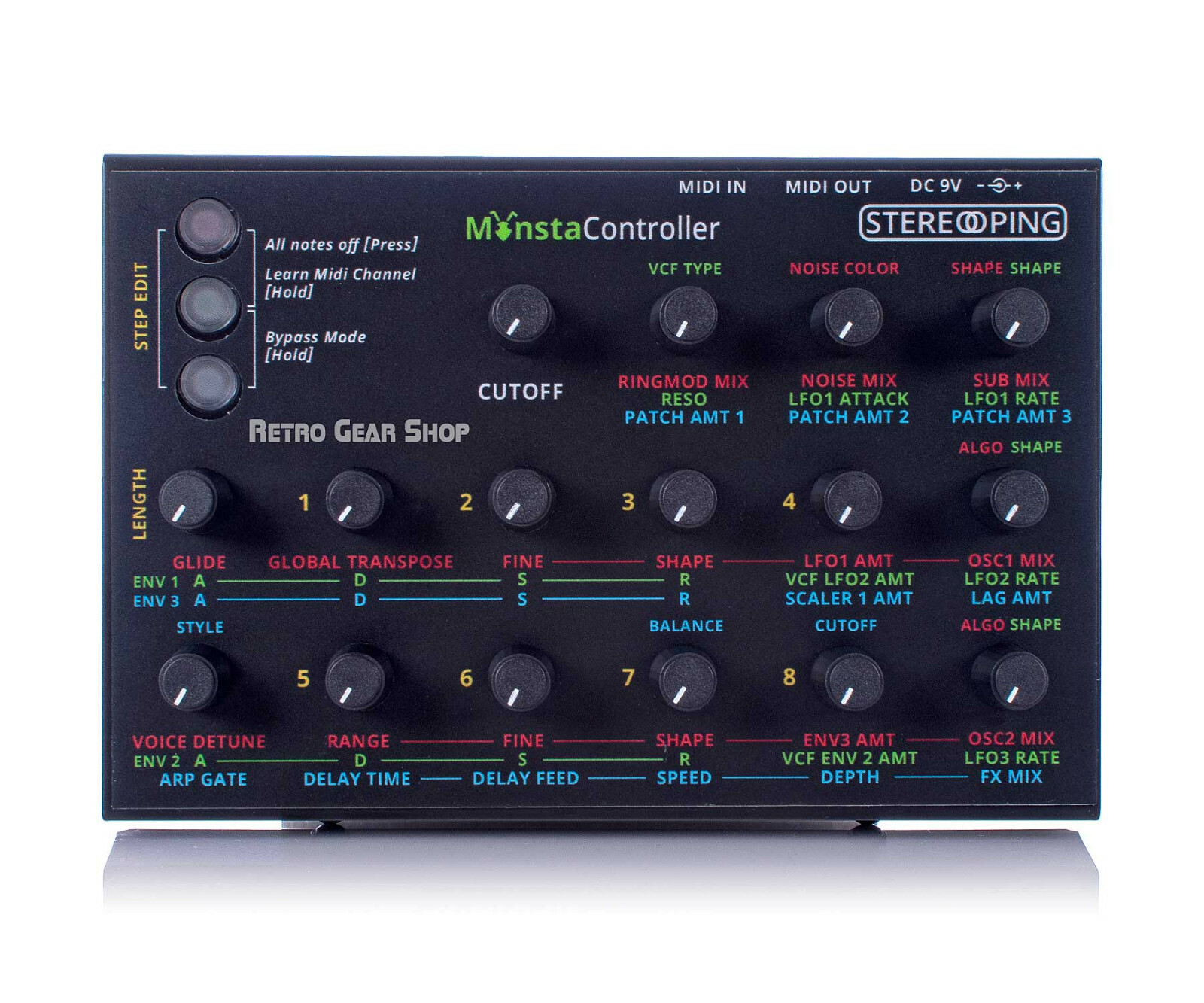 Stereoping CE-1 Monsta Midi Controller Audiothingies MicroMonsta Vintage Synth