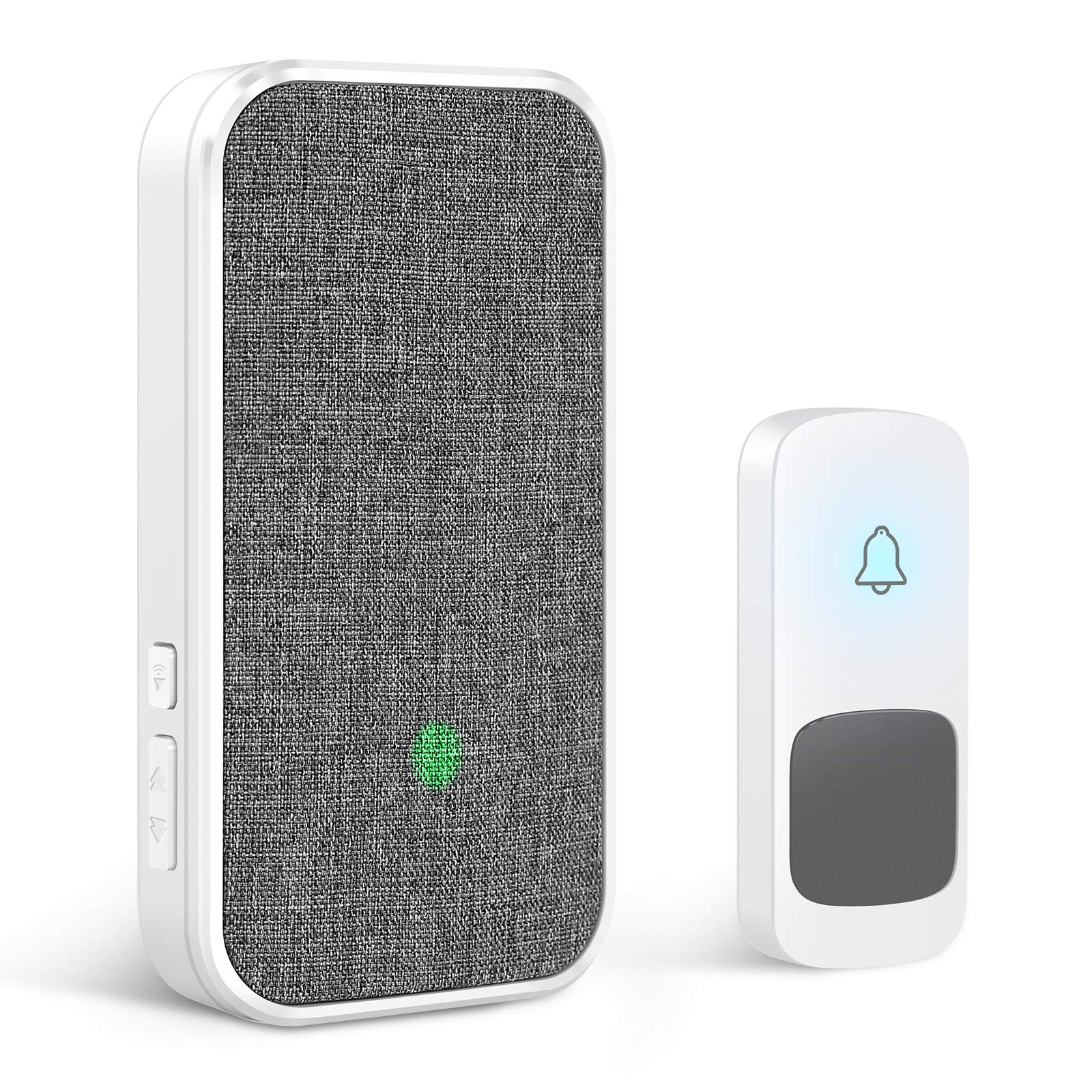Wireless Doorbell, Remote Door Bell Ringer Wireless Long Range 1300FT with Fa...