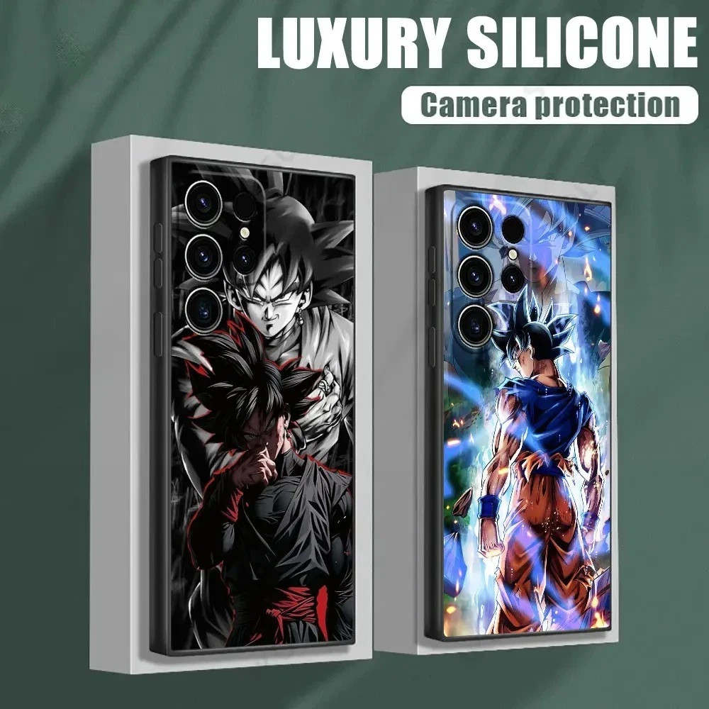 Anime Goku Manga Phone Case For Samsung Galaxy S26 S25 S24 S23 S22 S21 S20 Ultra