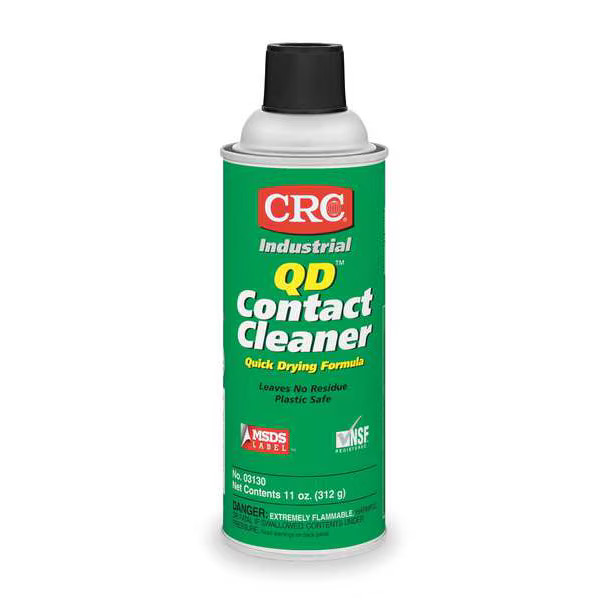 Crc QD Contact Cleaner, 11 oz Aerosol Can, Quick Dry, Unscented 03130 Crc 03130