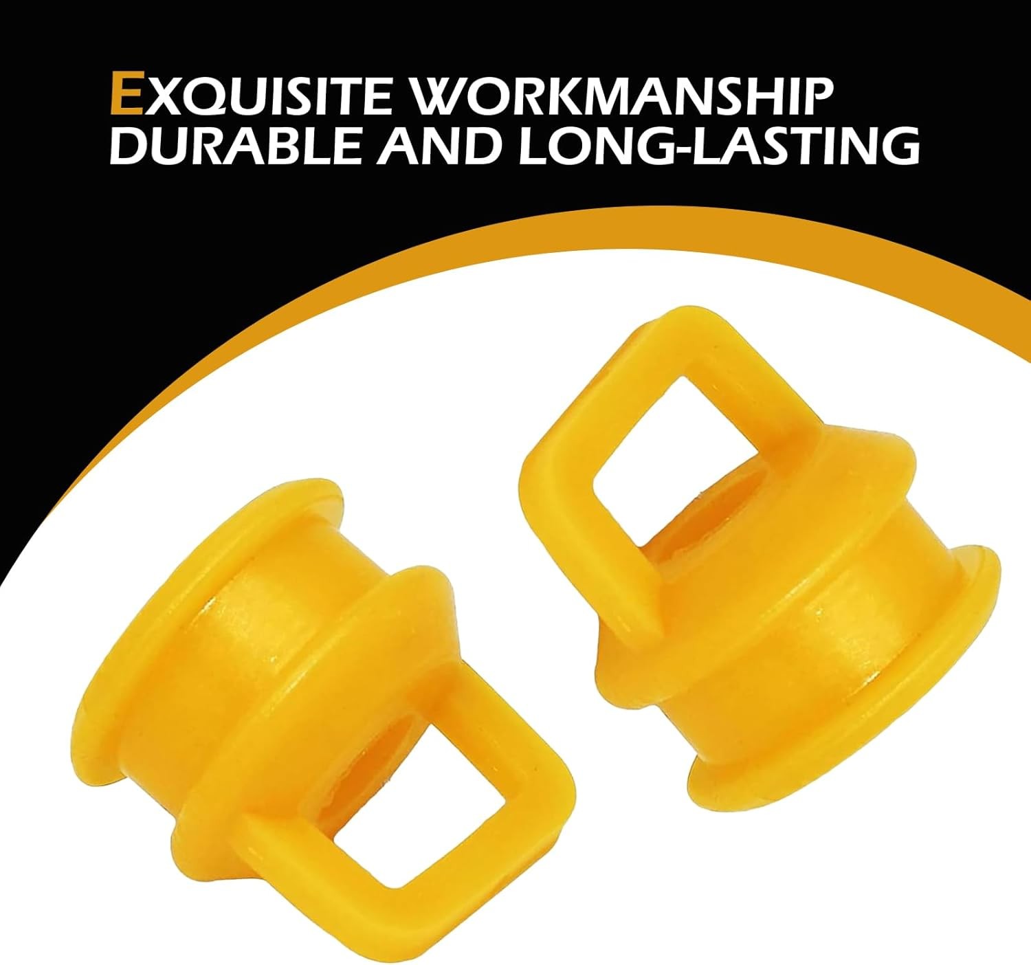 2 PCS Shift Cable Linkage Bushing, Transmission Shifter Cable Bushing Rubber Rep