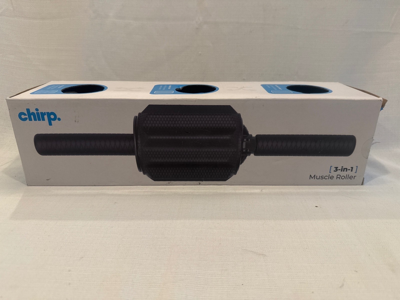 chirp 3-in-1 Muscle Roller with Interchangeable Wheel System