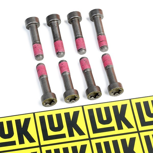 LuK Flywheel Screw Bolt Set x8 Kit Fits Toyota Avensis II Saloon T25 411011210