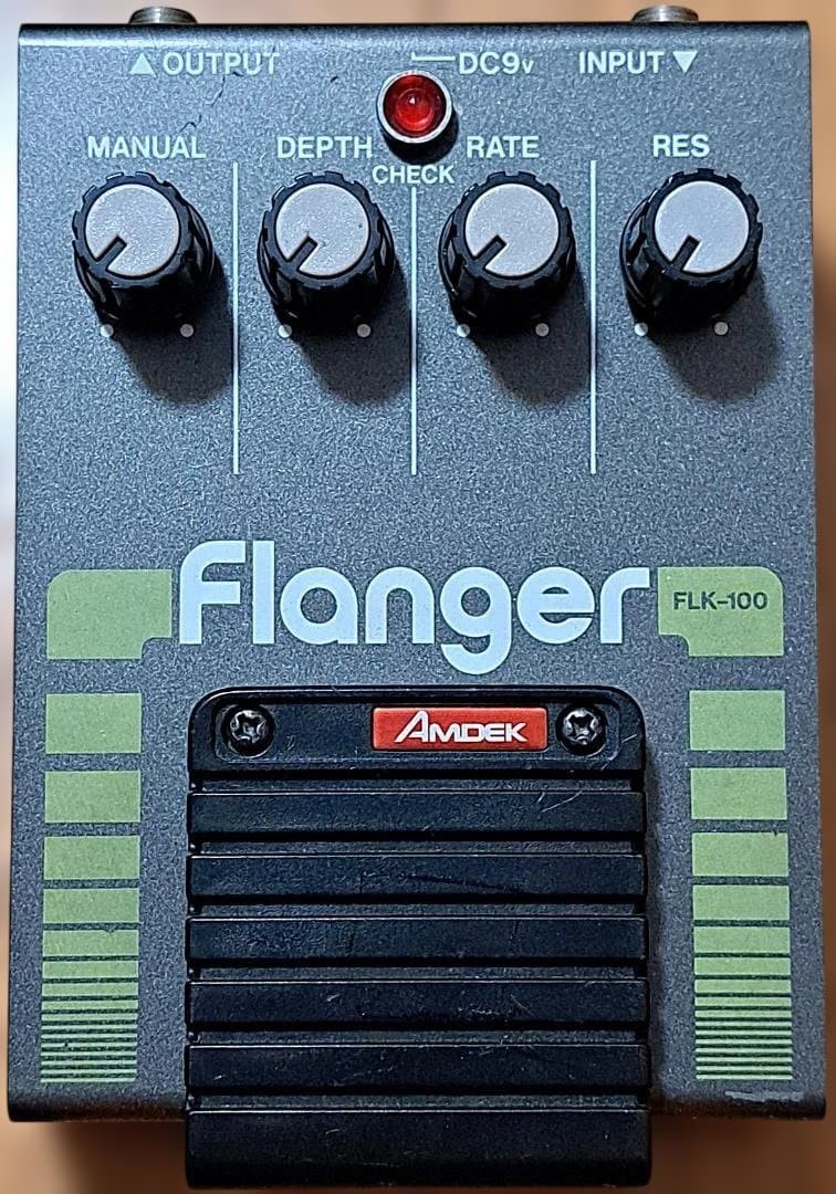 AMDEK Flanger FLK-100 Flanger Effects Pedal