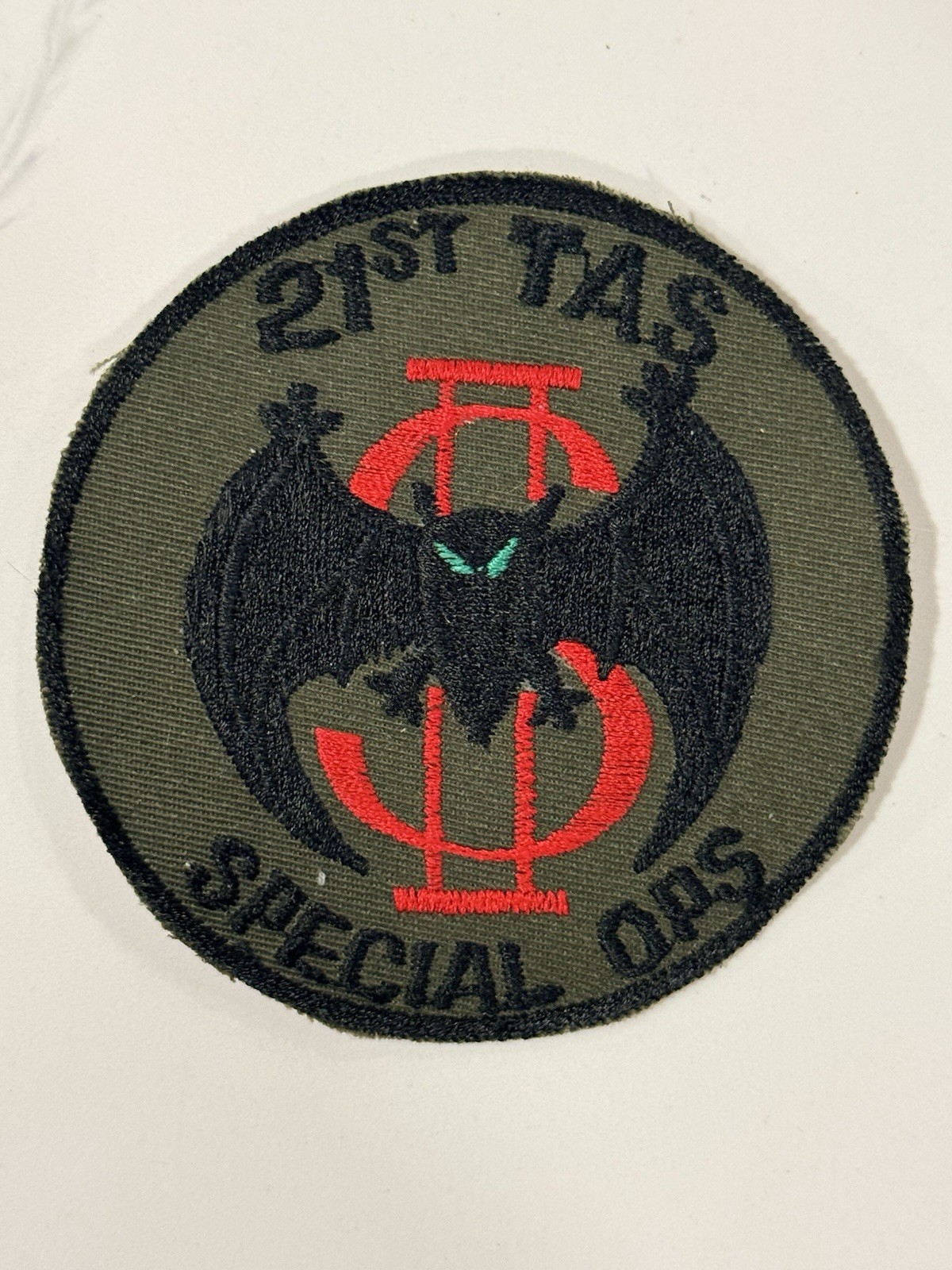 Original 21st TAS Tactical Airlift Squadron 'Special Ops' (Japanese Made) Patch