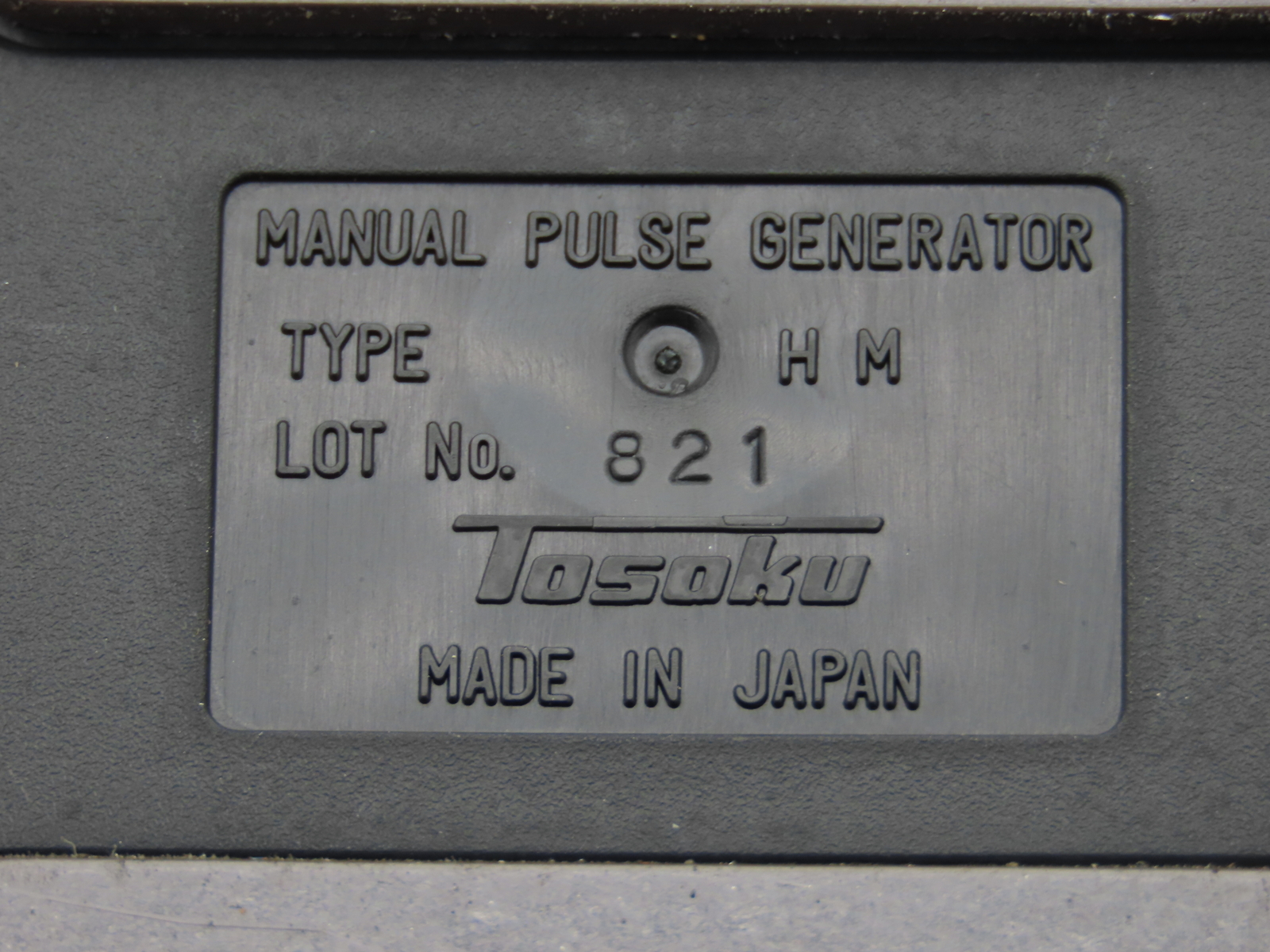 Doosan Tosoku Manual Pulse Generator Data Interface Assembly Handwheel Dial