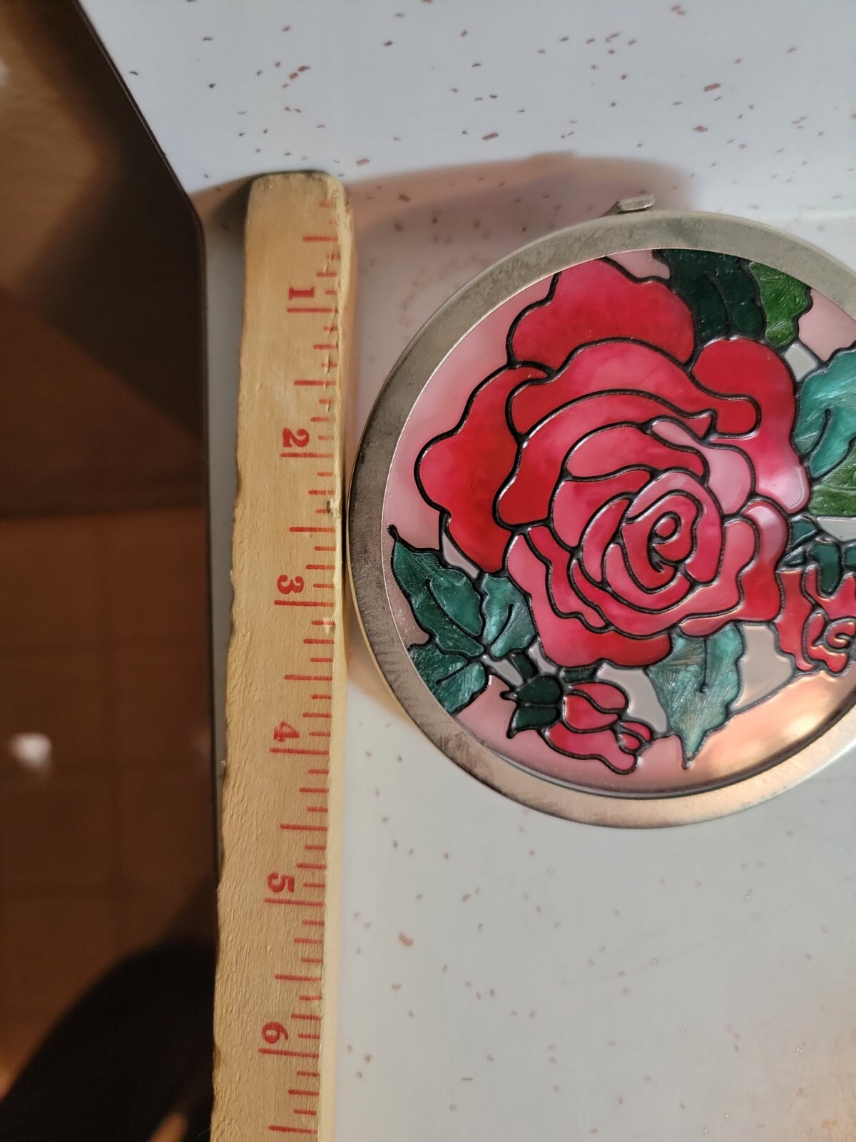 SWITCHABLES STAINED GLASS NIGHT LIGHT COVER ROSES