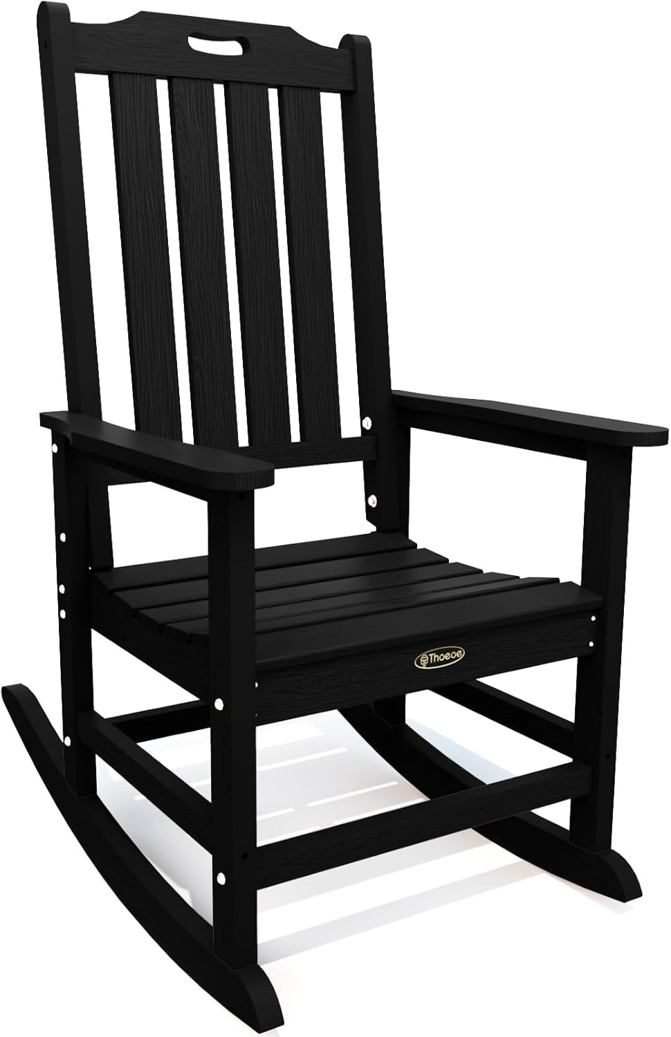 Oversized Rocking Chair, Outdoor Rocking Chair for Adults, All Weather Resistant