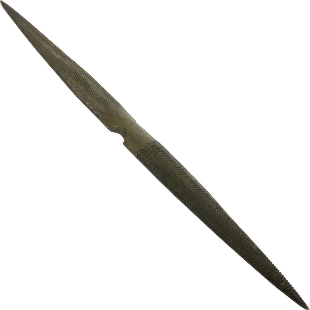 8" Double Ended Half Round Wax File Jewelry Tool for Carving and Filing