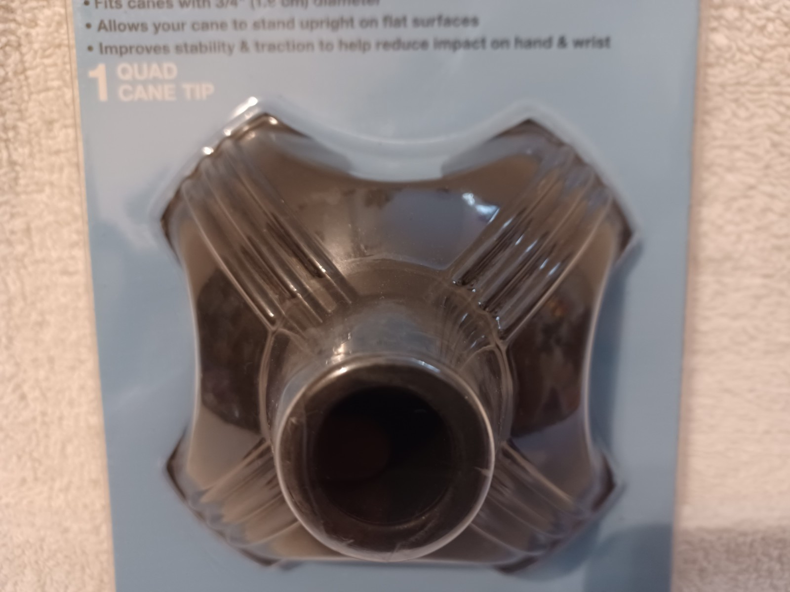 CANE TIP / SELF STANDING Base Replacement For Most Canes. B-30