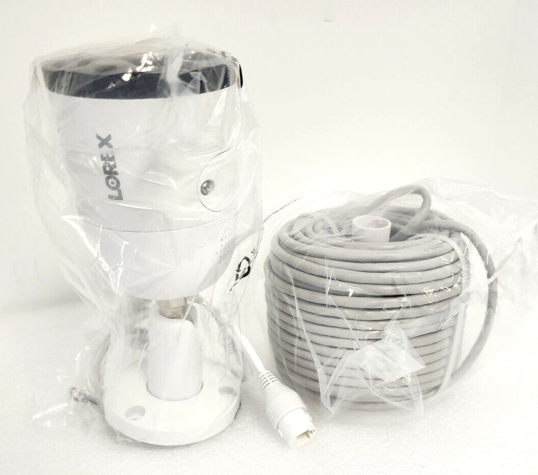 Lorex E893AB 4K UHD Smart Deterrence Outdoor Network Bullet Camera