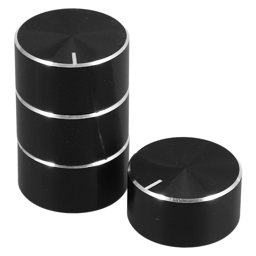 4 Pcs Appliance Knobs Replacement Amp Potentiometer Control Aluminum Amplifier