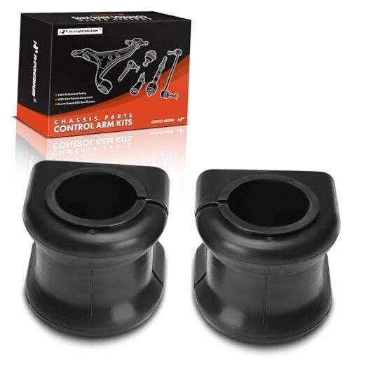 2 x Front To Frame Sway Bar Bushing Kit, Compatible with Ram 1500 2011-2018,