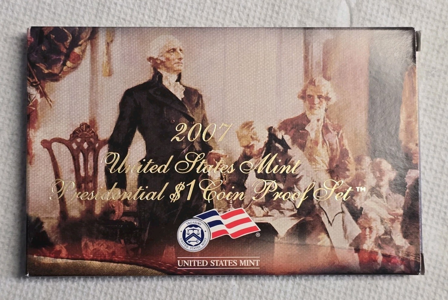 2007 Clad US Proof 14 Coin Set with Original Packaging & COAs COMPLETE