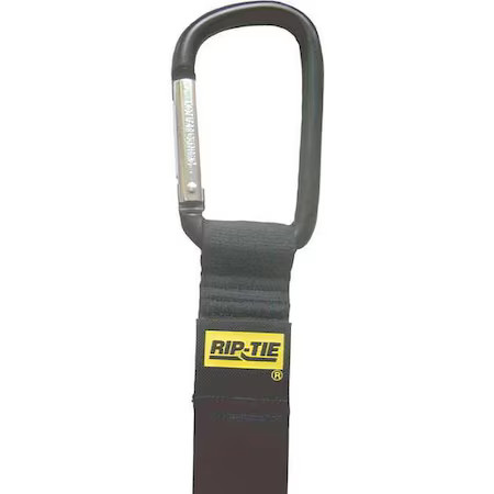 Rip-Tie J-B9-C05-Bk Cable Tie Strap, 9 In L, 2-1/2 In Max Bundle Dia., Black,