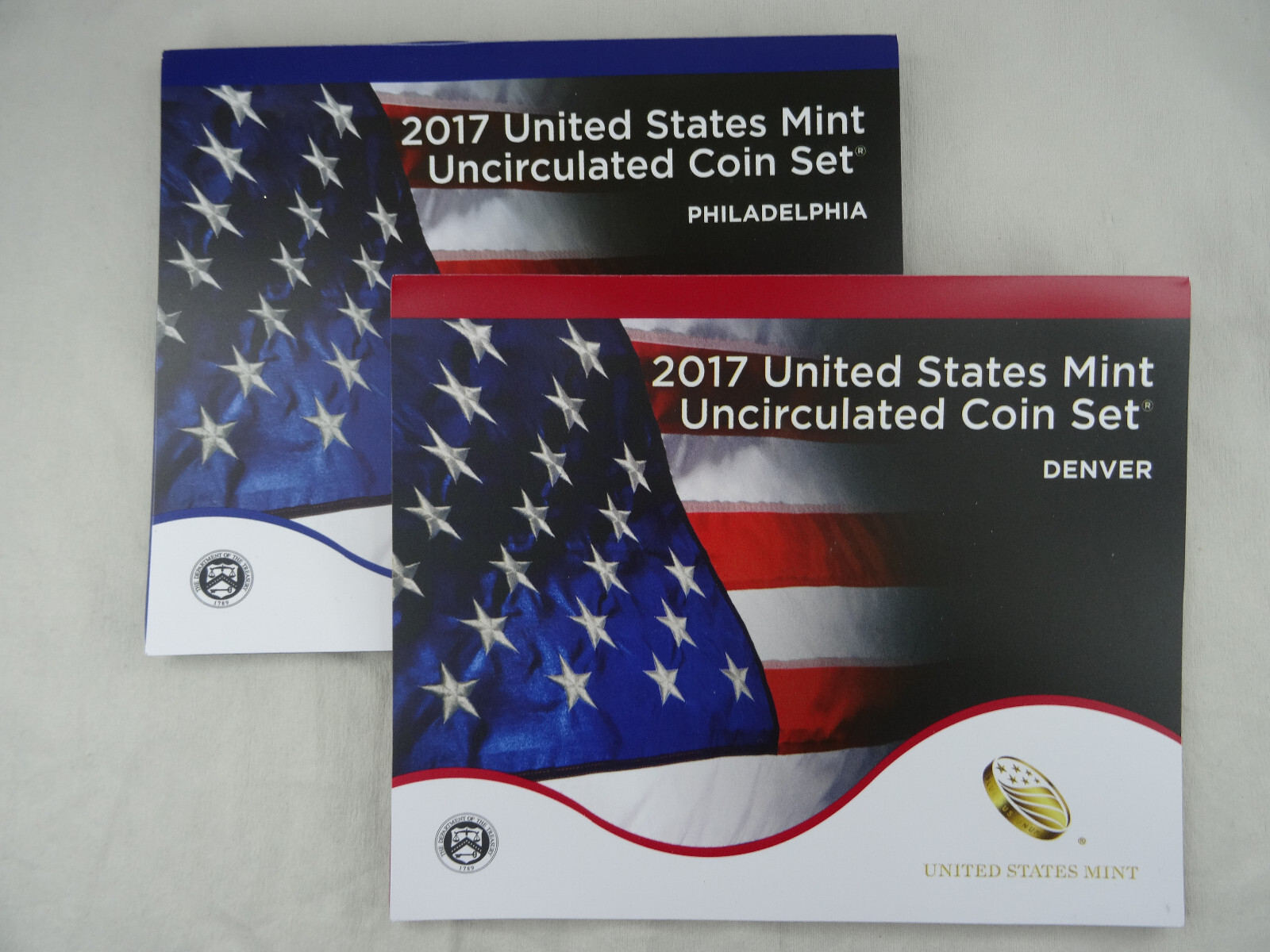 2017 P & D US Mint Set Uncirculated 20 Coins OGP Original Mint Packaging
