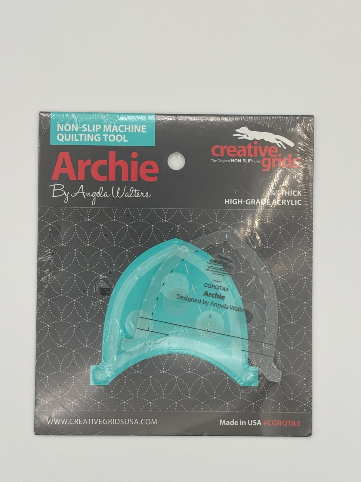 Genuine Creative Grids Machine Quilting Tool - Archie CGRQTA3LS