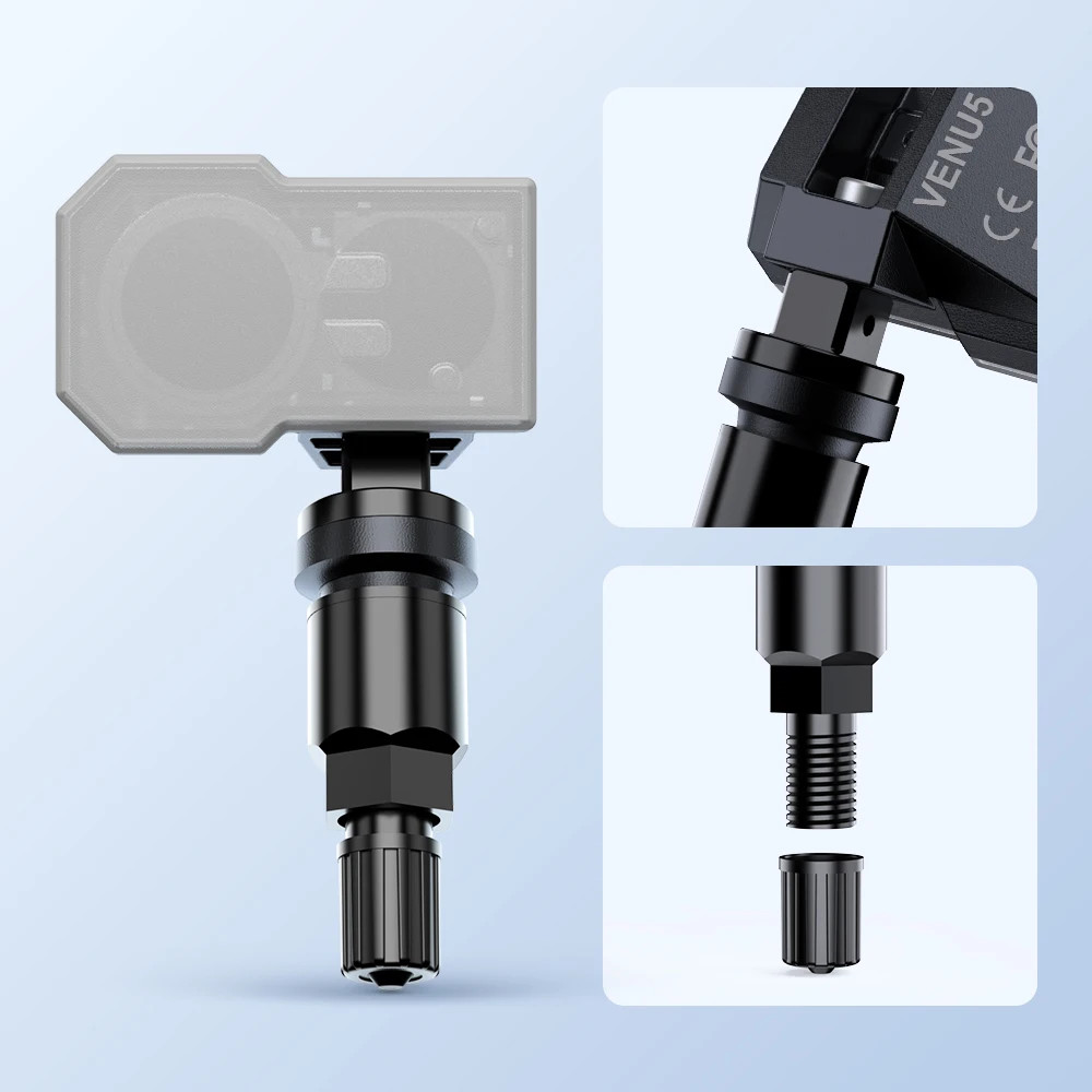 MUCAR VENU 5 4pcs TPMS Sensor Set Car Tire Pressure Sensor Work with Mucar 892BT